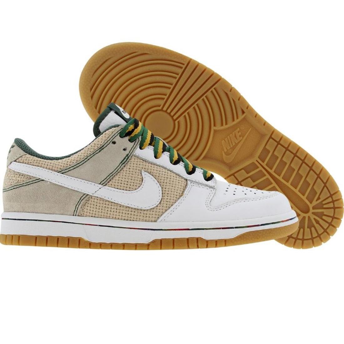 womens low dunk light bone