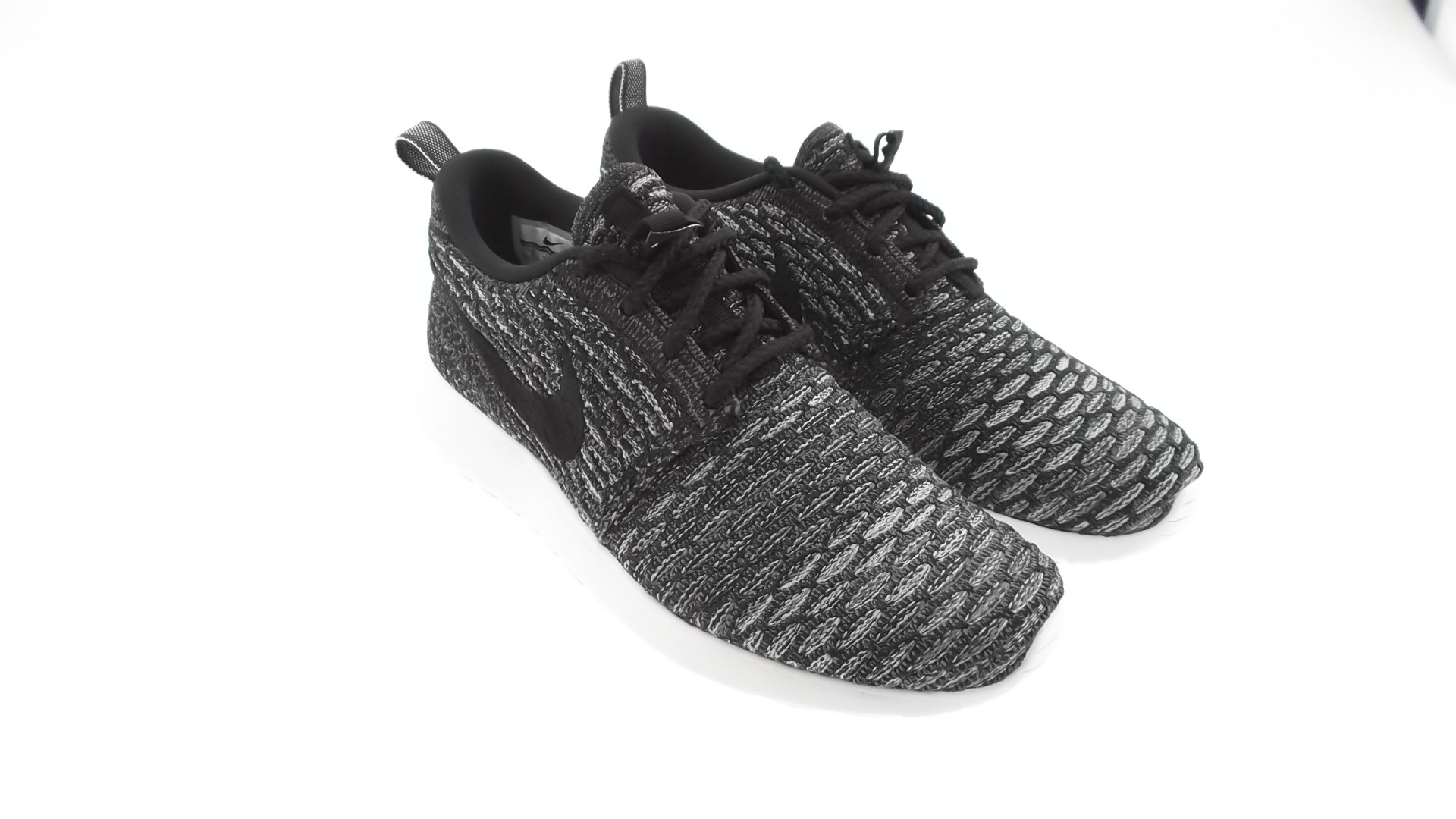 Nike Women Flyknit Rosherun (black / gray)