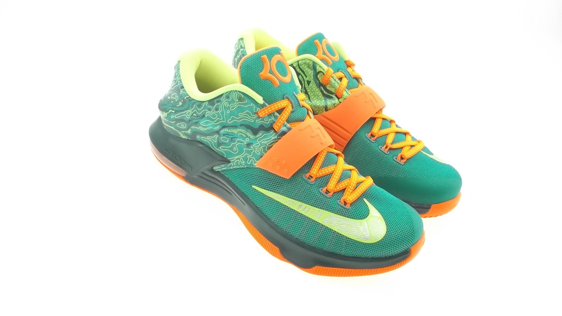 Nike Men KD VII (green / emrld grn / mtllc slvr)