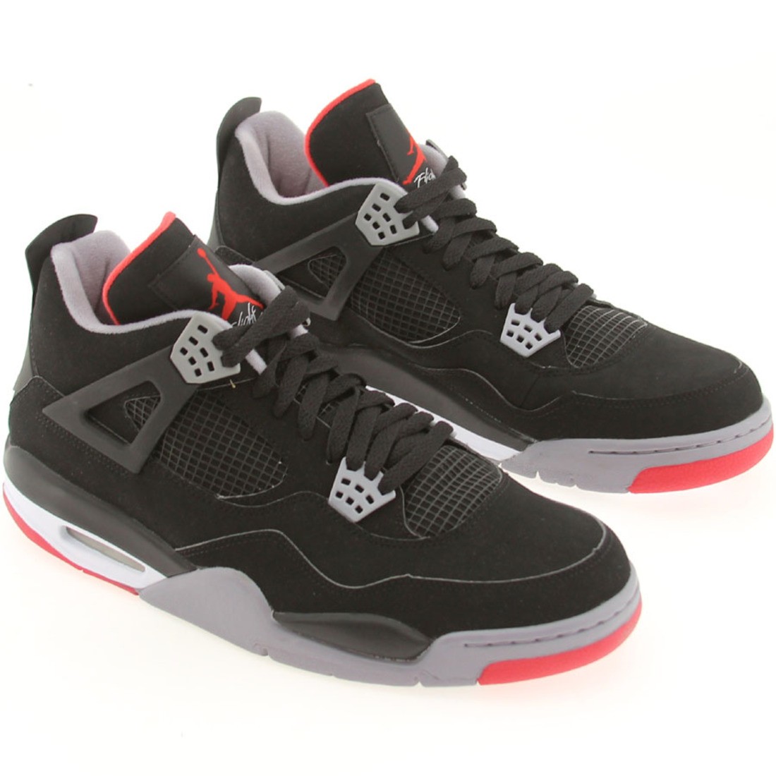 Nike Air Jordan IV 4 Retro Countdown Split Black Fire Red BNIB DS 12