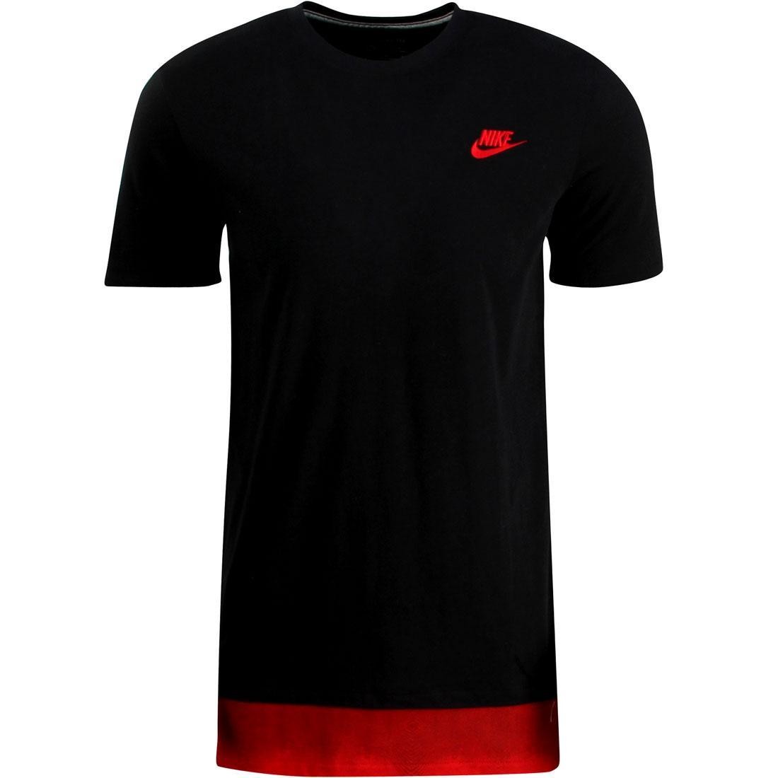 Nike Men QT S+ Air Python Tee (black / red)