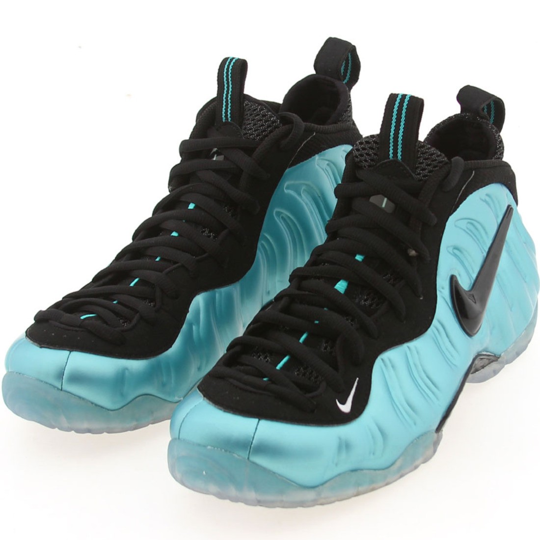 NIKE AIR FOAMPOSITE PRO ELECTRIC BLUE RETRO BLACK WHITE ONE SIZE 10.0