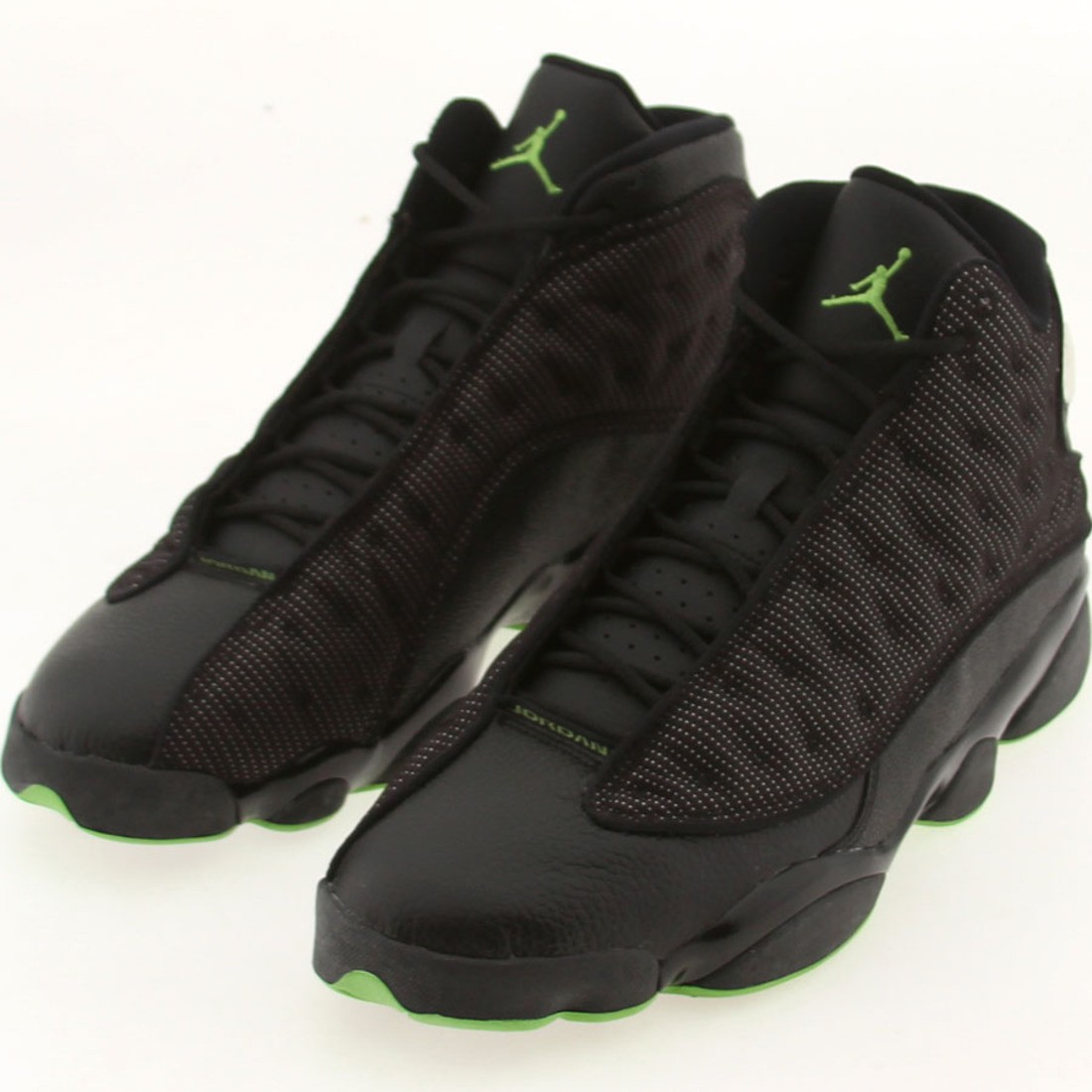 Nike Air Jordan 13 XIII Retro BLACK ALTITUDE GREEN 3M Size 13.0