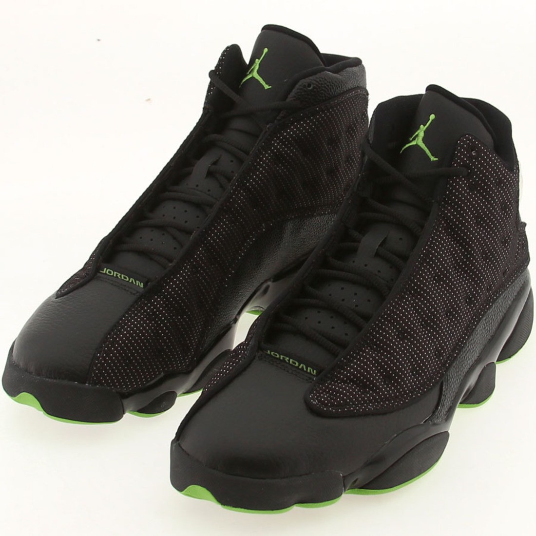 Nike Air Jordan 13 XIII Retro BLACK ALTITUDE GREEN 3M Size 10.0