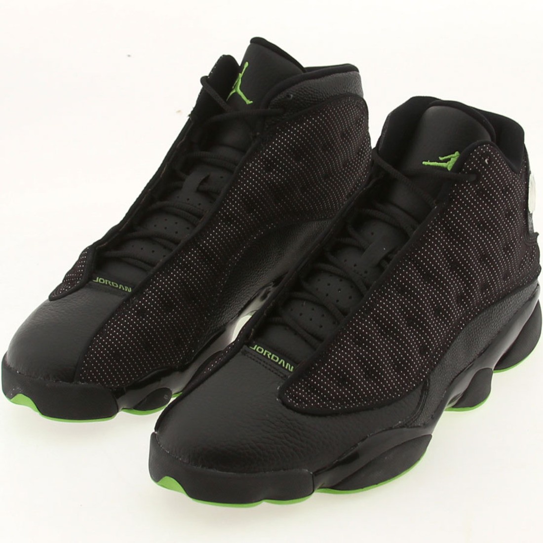 Nike Air Jordan 13 XIII Retro BLACK ALTITUDE GREEN 3M Size 10.5