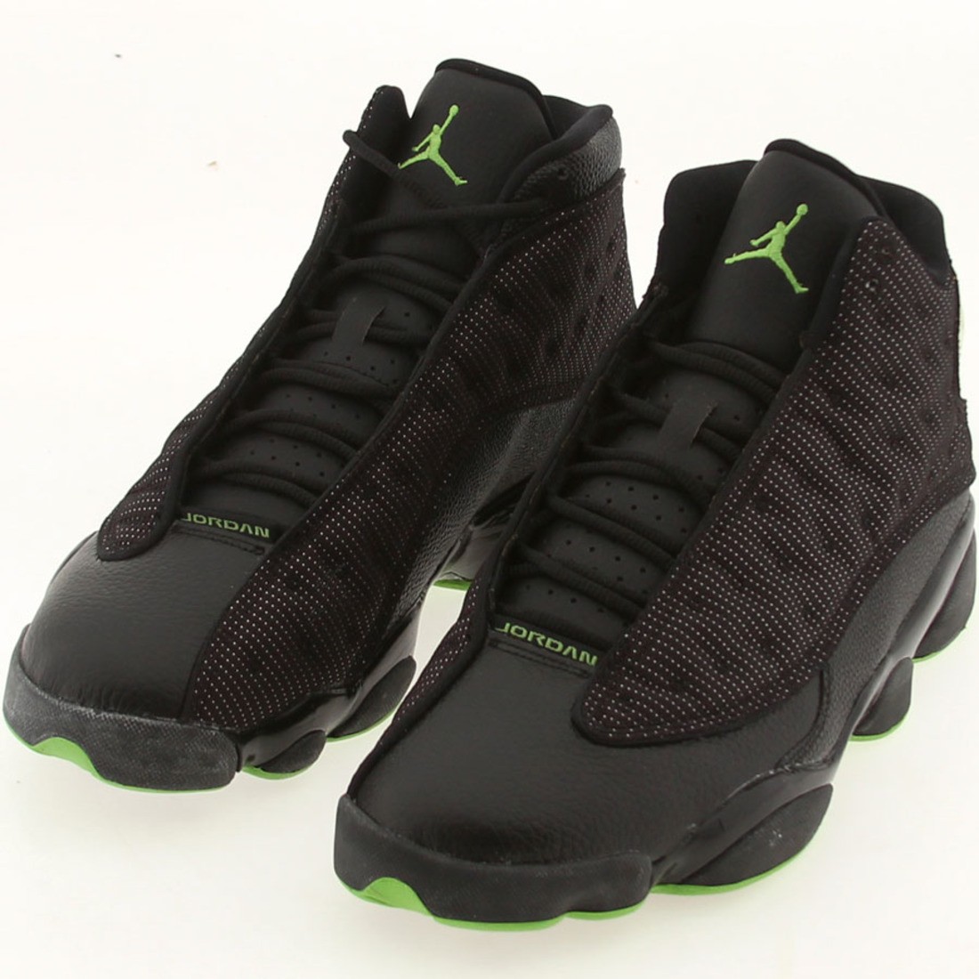 Nike Air Jordan 13 XIII Retro BLACK ALTITUDE GREEN 3M Size 10.5