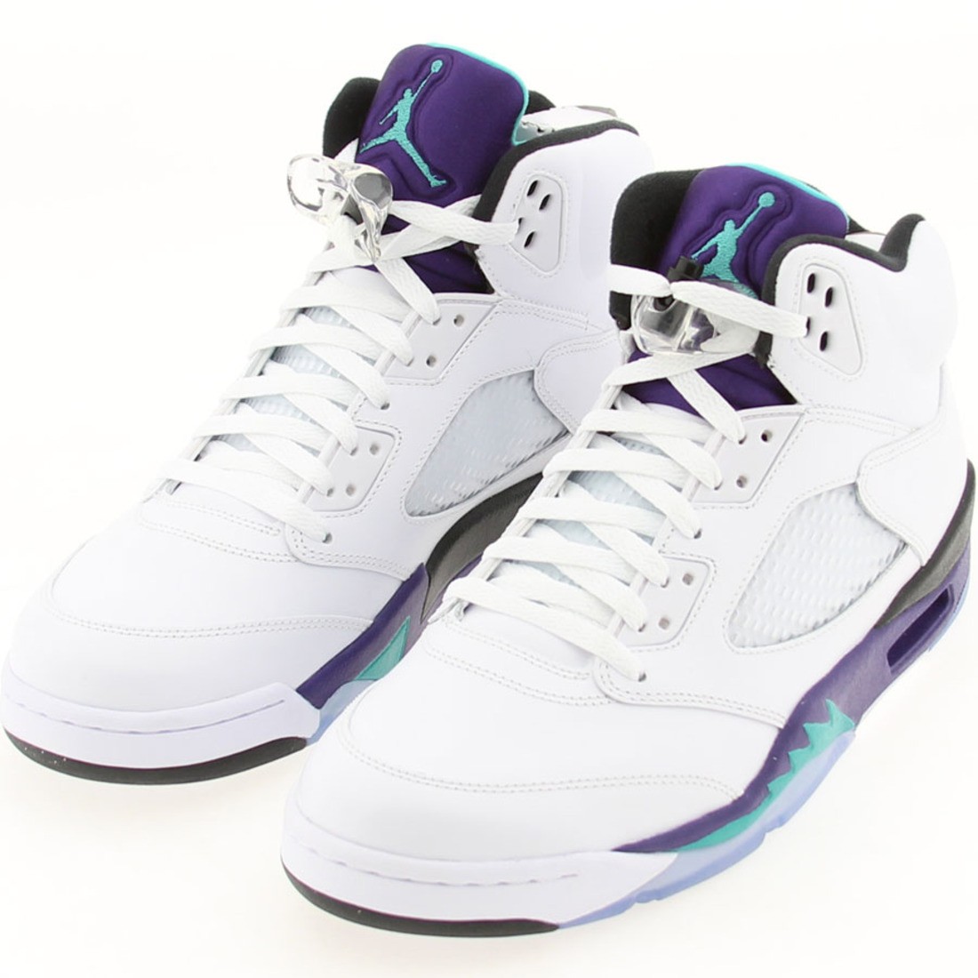 AIR JORDAN 5 V RETRO 2013 EMERALD GRAPE ICE BLK 136027-108 SIZE 11.0