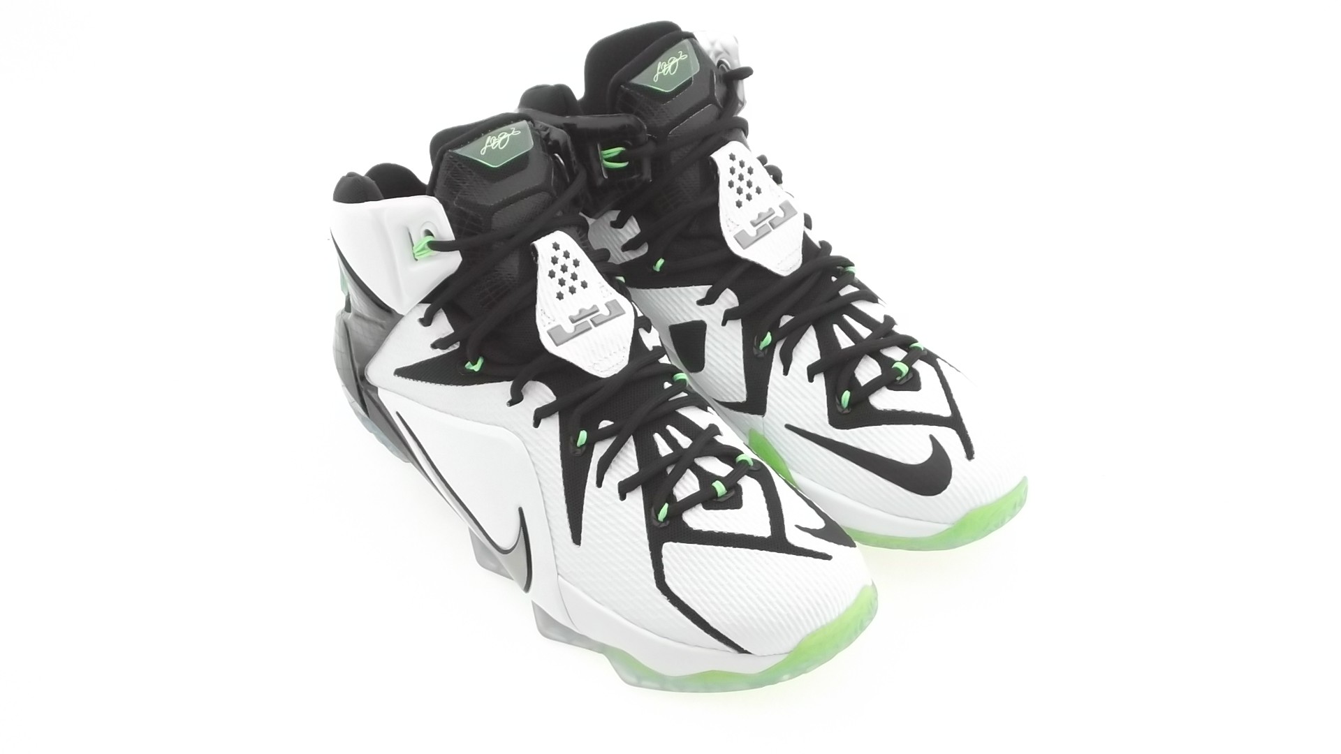 Nike Men LeBron XII All Star (white / black / green)