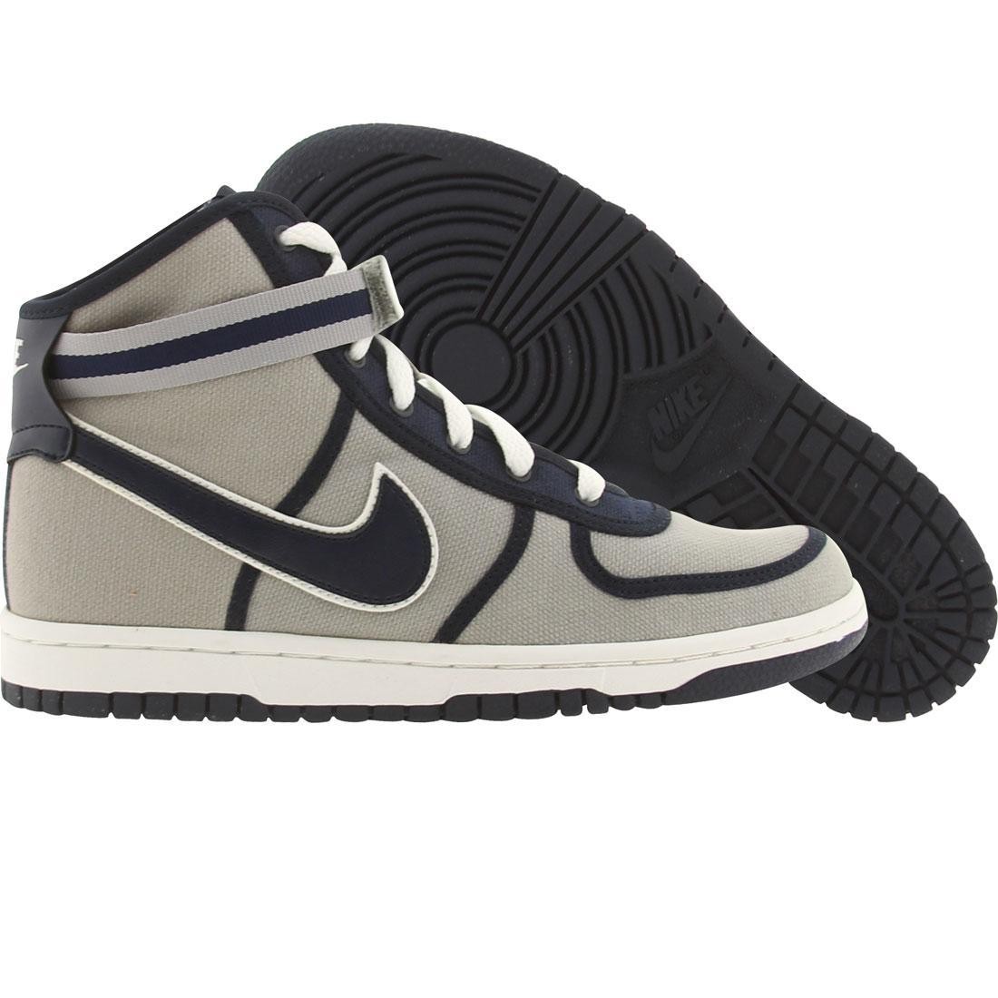 Nike Big Kids Vandal Deco Canvas (medium grey / obsidian / white)