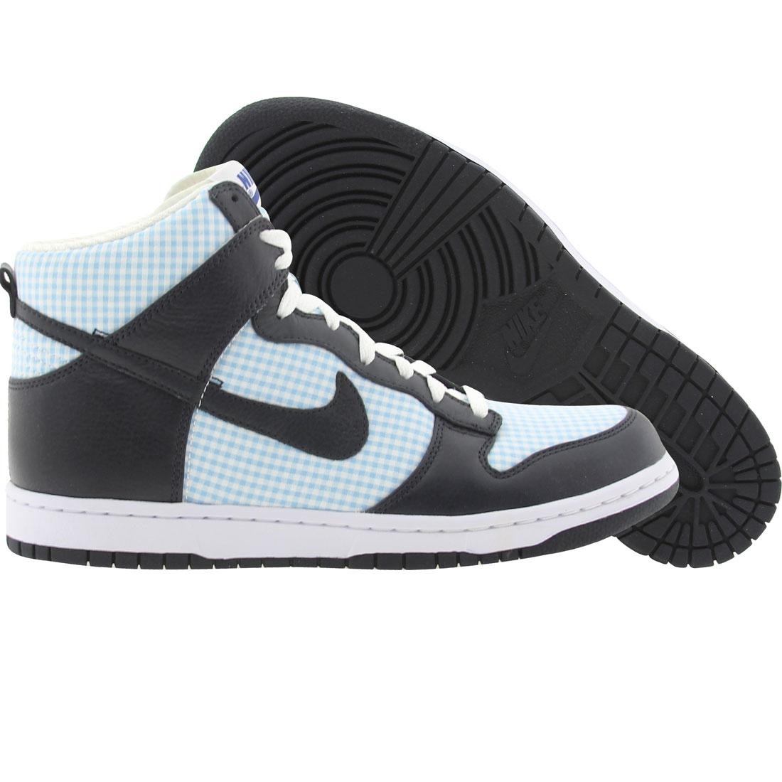 Nike Dunk High Premium (white / dark obsidian / lyon blue)