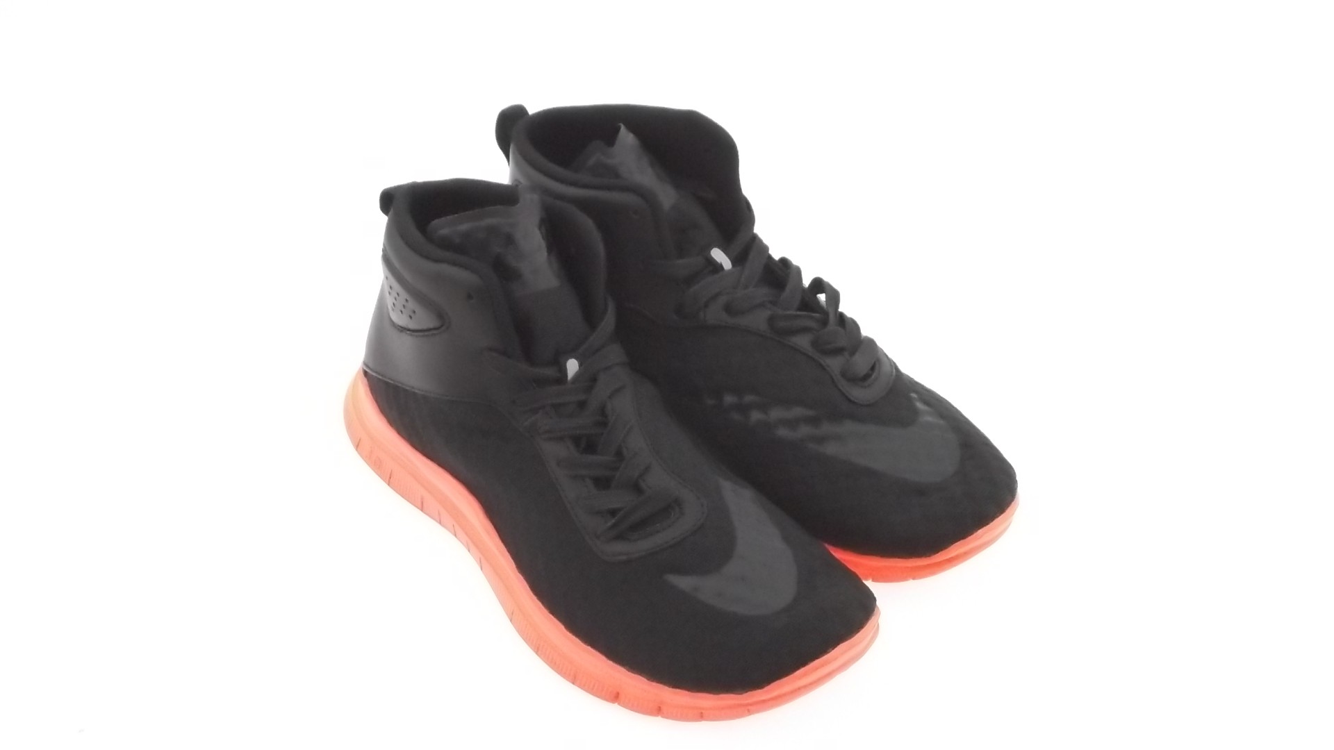 Nike Men Free Hypervenom Mid (black / red)