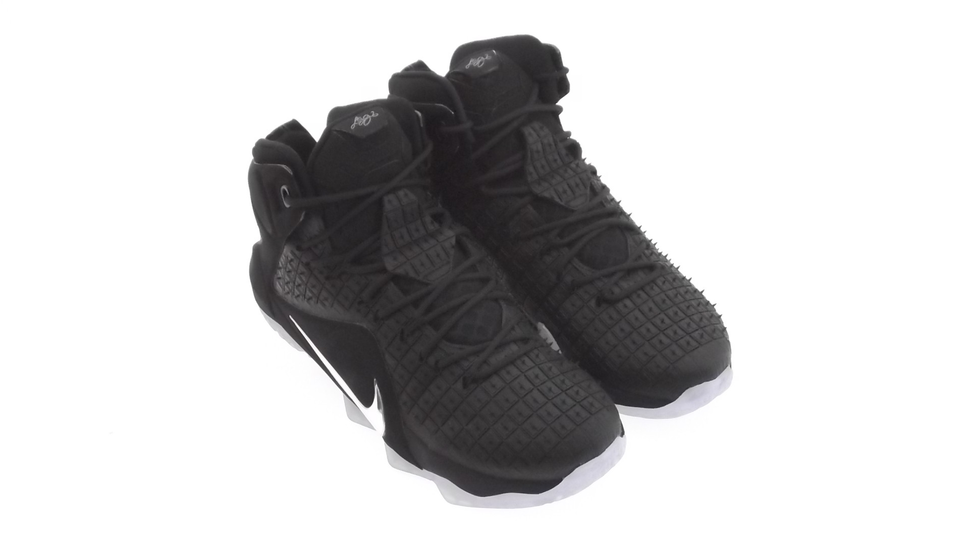 Nike Men Lebron XII EXT RC QS - Rubber City (black/chrome)