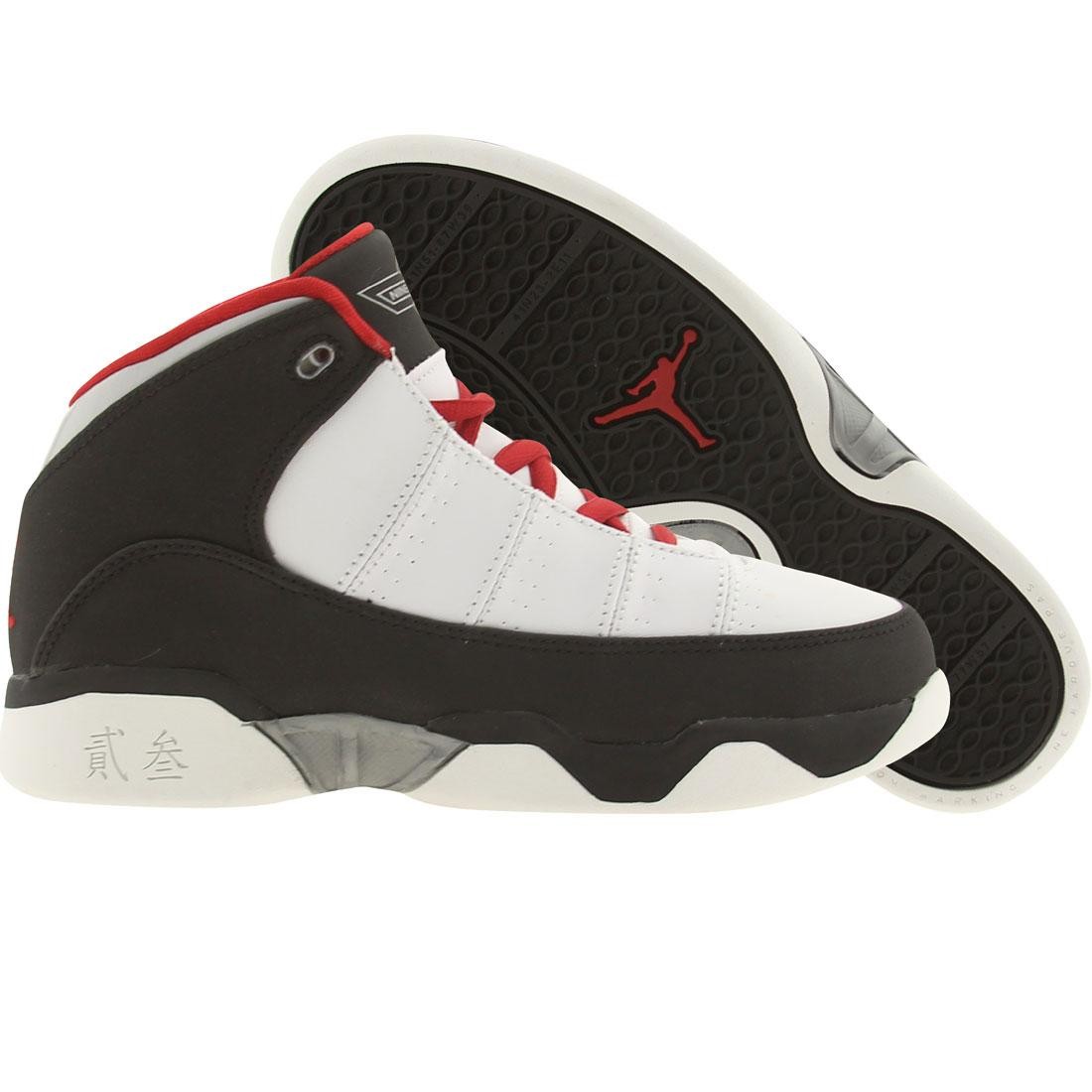 Nike Little Kids Air Jordan Team 9.5 (white / varsity red / black)