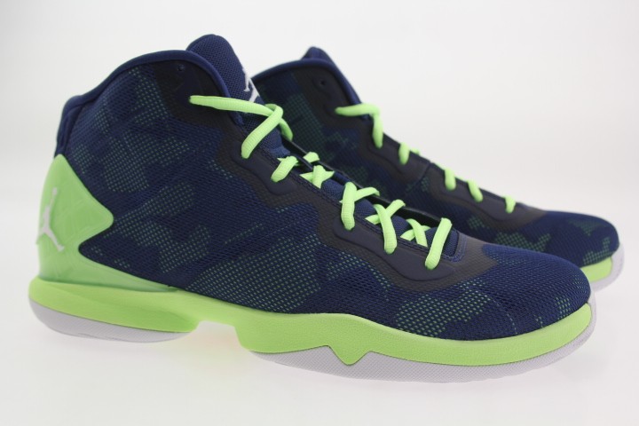 Jordan Men Super.Fly 4 (blue / insignia blue / ghost green / infrared 23 / white)