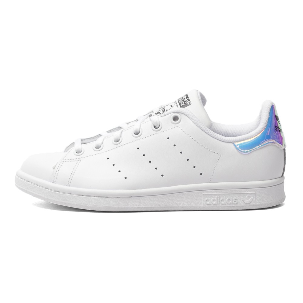 Adidas Big Kids Stan Smith (white / metallic silver / footwear white)