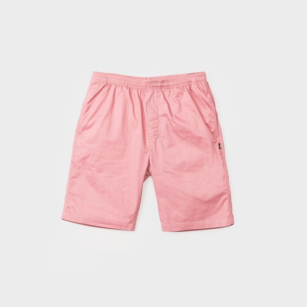 Stussy Men Light Twill Beach Shorts (pink)