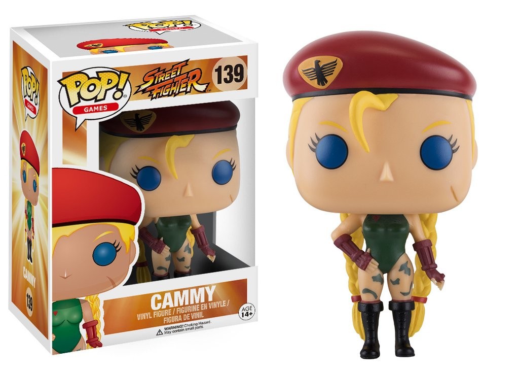 Funko POP Games Street Fighter - Cammy (green / red)