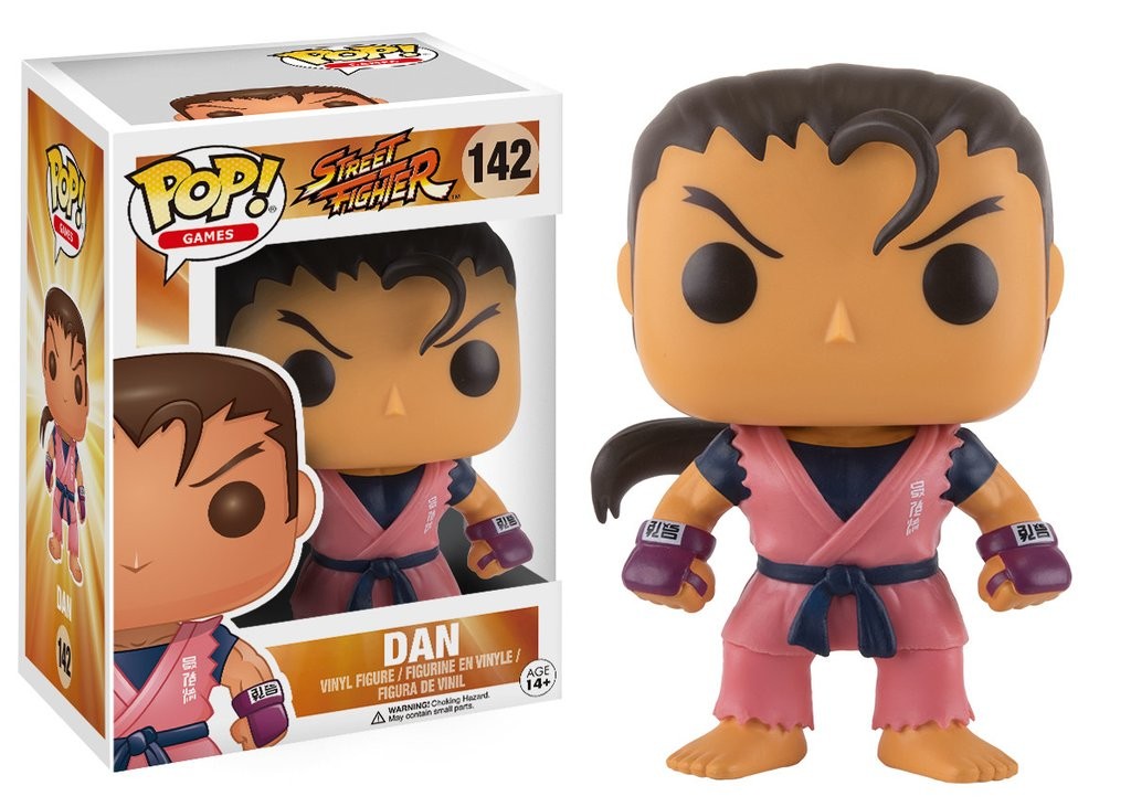 Funko POP Games Street Fighter - Dan (pink)