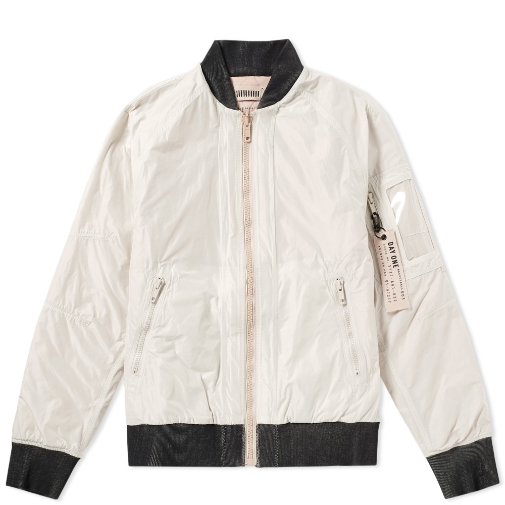 Adidas Consortium Day One Men Reversible Bomber Jacket (brown / clear brown / dust pearl)
