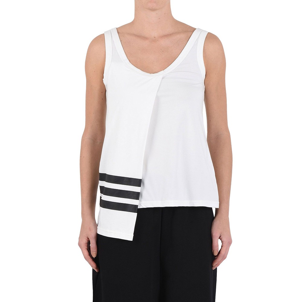 Adidas Y-3 Women 3-Stripe Tank Top (white / black)