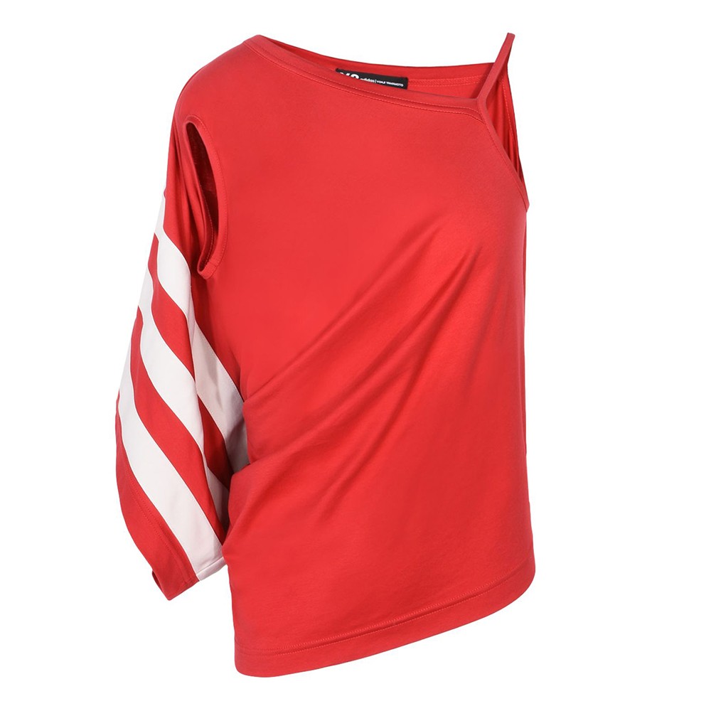 Adidas Y-3 Women Stripe Tank Top Int (red / chili pepper / undyed)
