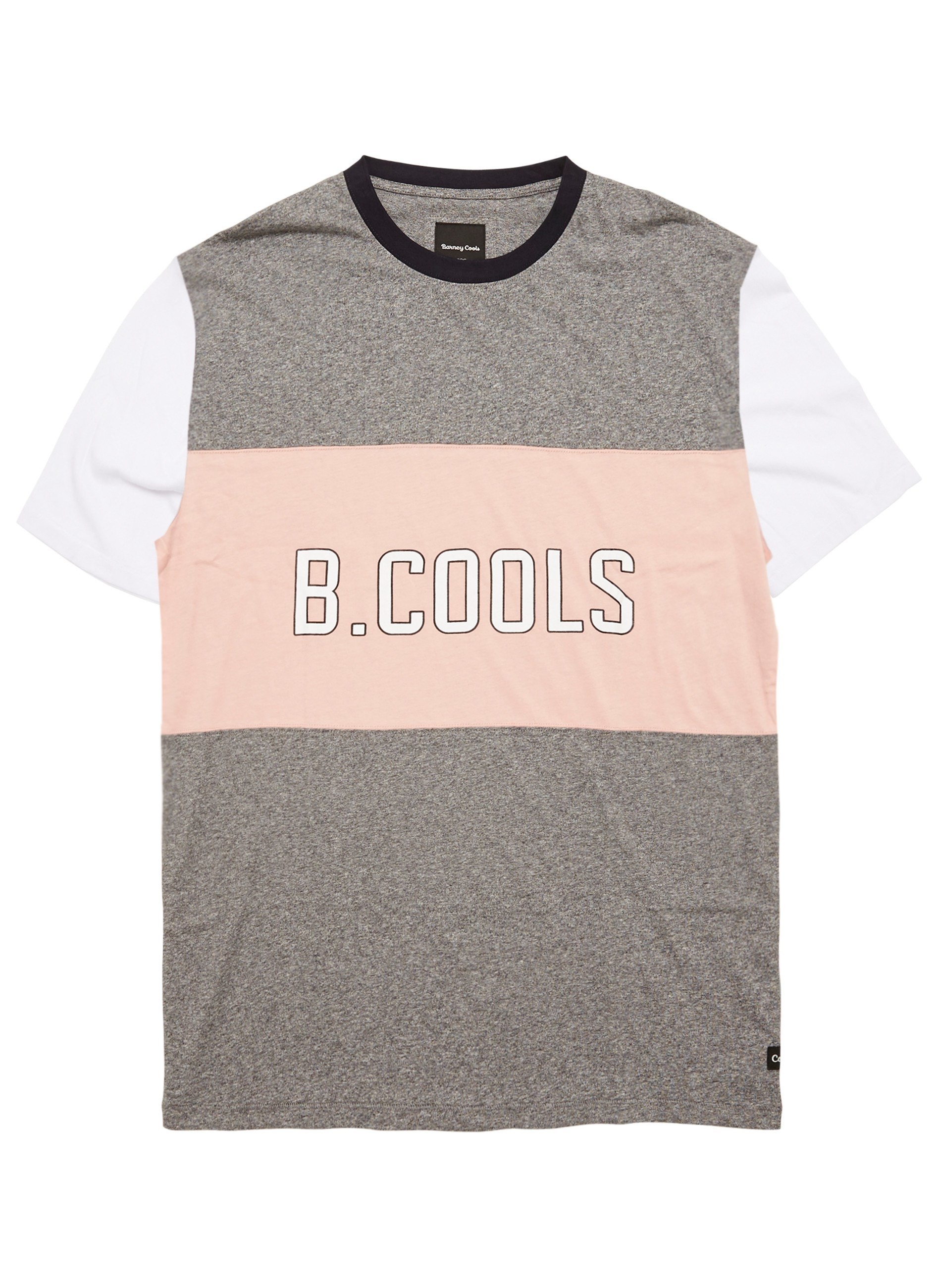 Barney Cools Men Homie Tee (gray / pink)