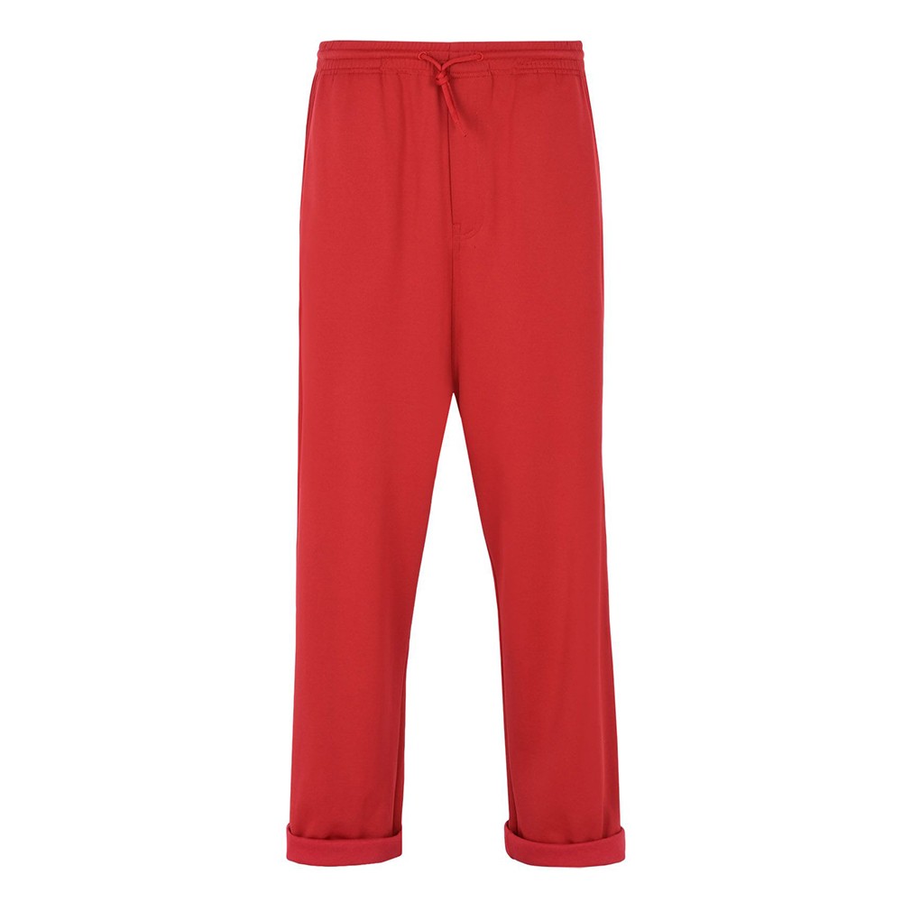 Adidas Y-3 Men 3-Stripes Wide Pants (red / chili pepper / undyed)