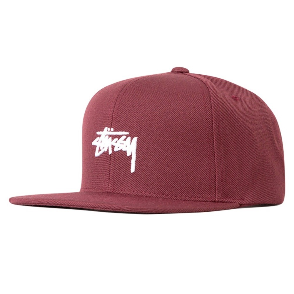 Stussy Fall 2017 Stock Cap (burgundy)