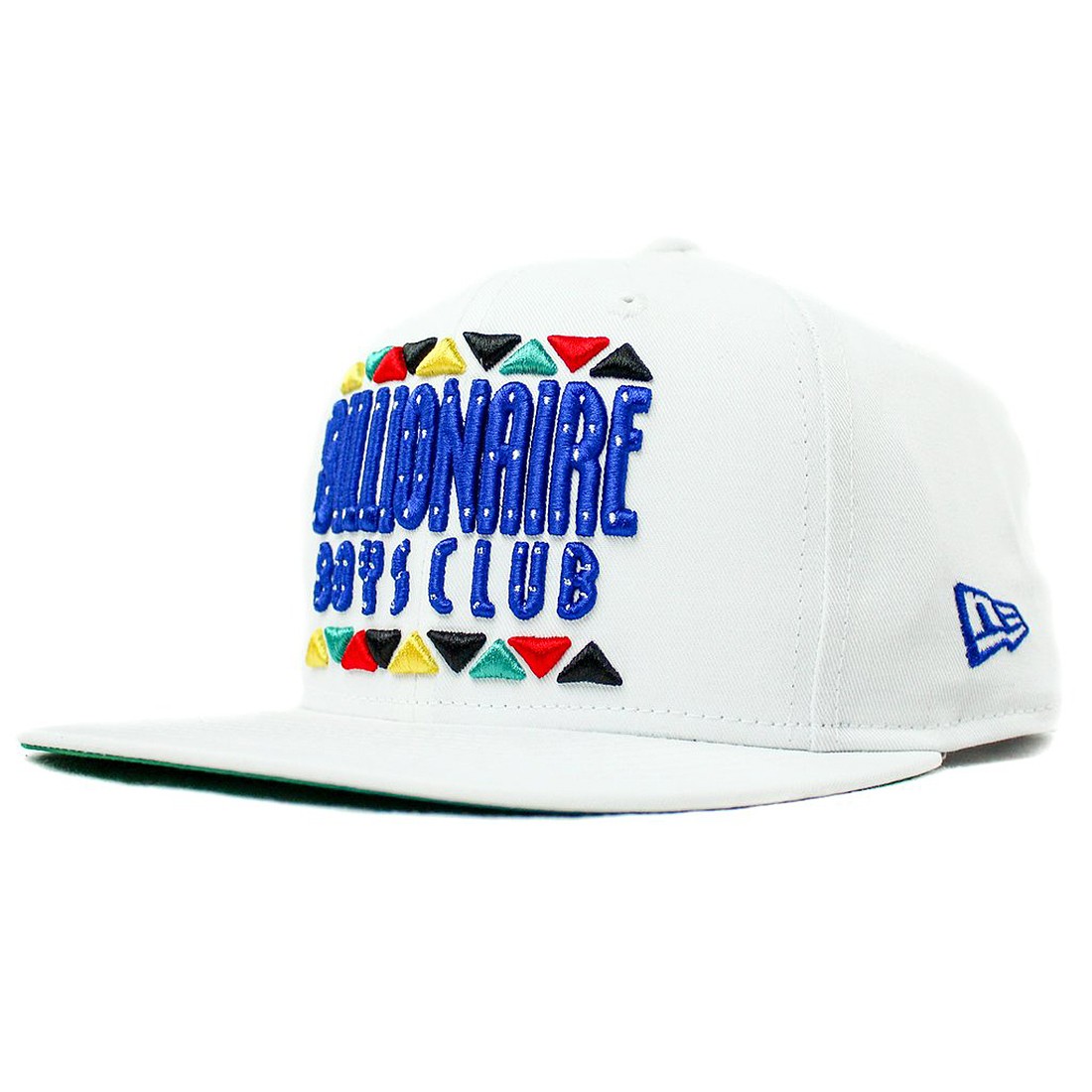 Billionaire Boys Club Block Snapback Cap (white)