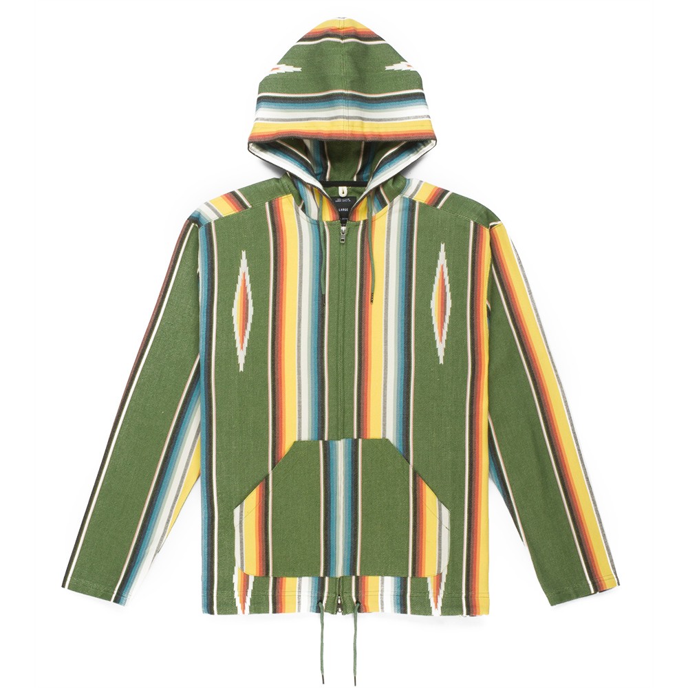 10 Deep Men Better Off Dead Zip Hoody (green)