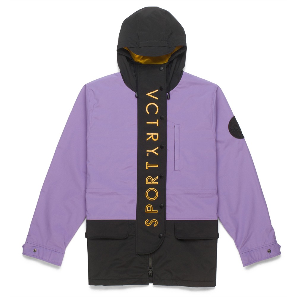 10 Deep Men Peak Anorak Jacket (purple)