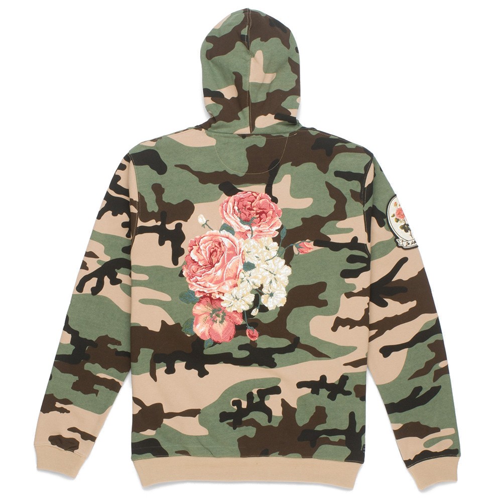10 Deep Men Thinking Of Your Passing Hoody (camo / woodland)