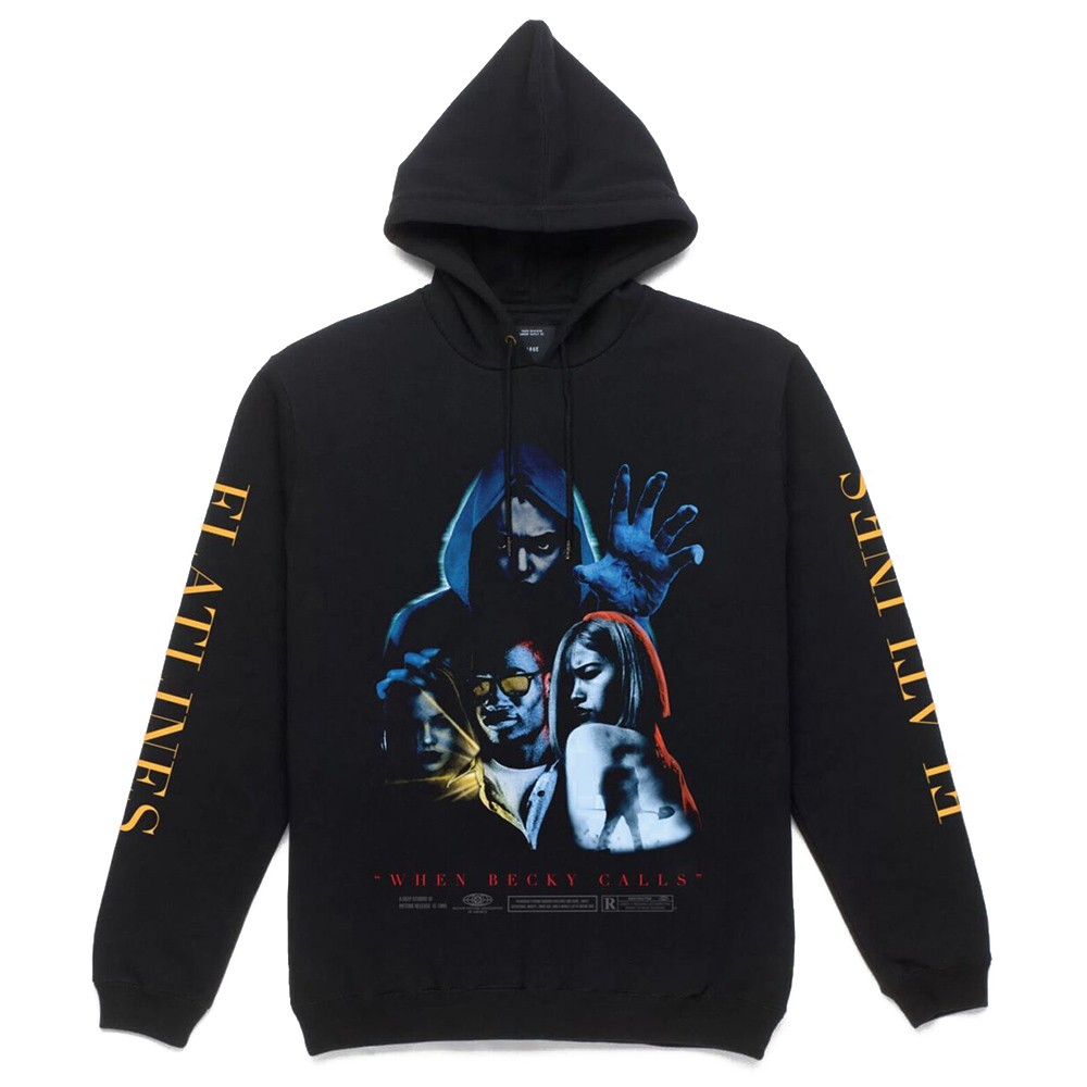 10 Deep Men Horror Vintage Hoody (black)