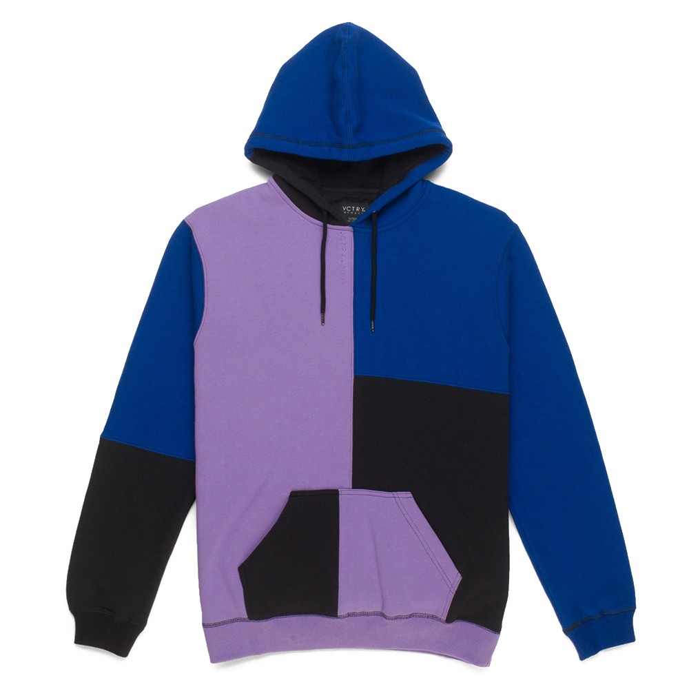 10 Deep Men Podium Fleece Hoody (black / purple)