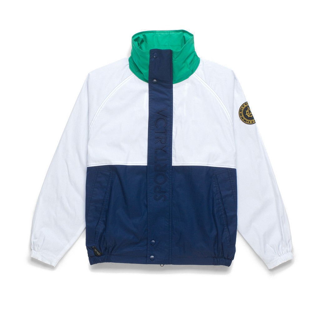 10 Deep Men Competition Jacket (white / green)