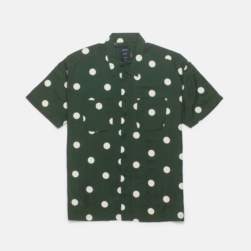 10 Deep Men Ginza Button Up Shirt (green)