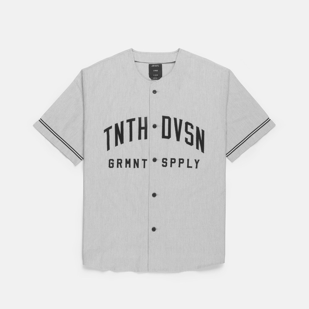 10 Deep Men Ellis Baseball Jersey (gray / heather)