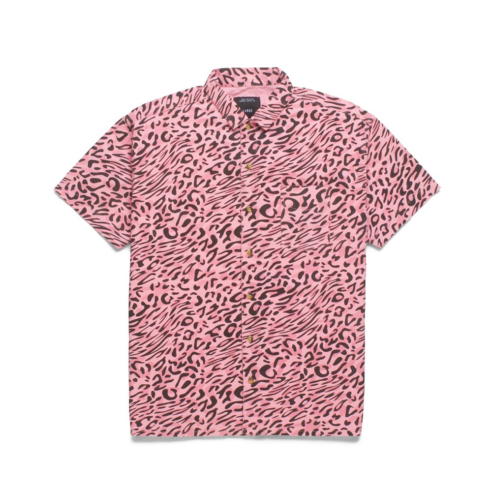 10 Deep Men South Beach Button Up Shirt (pink)