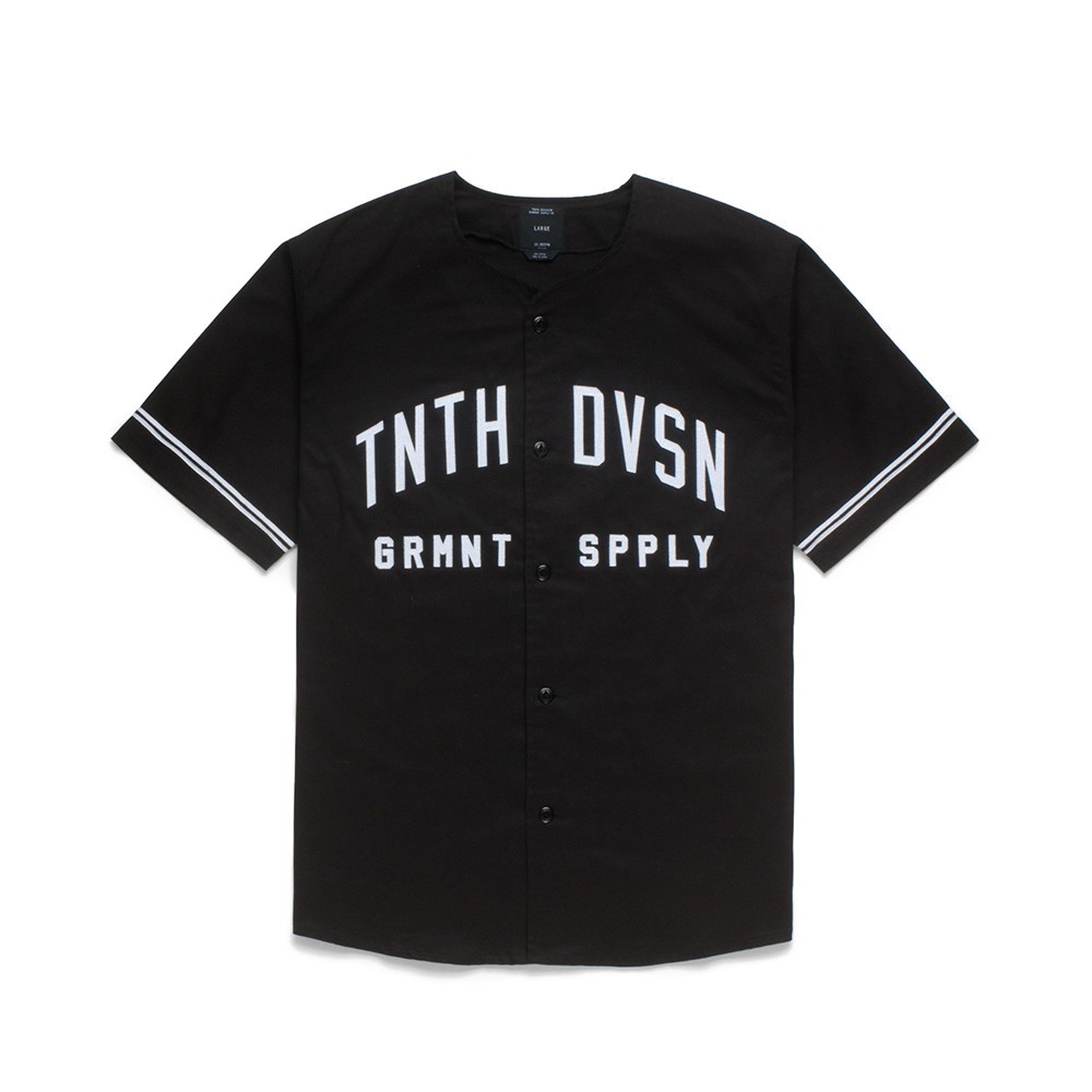 10 Deep Men Ellis Baseball Jersey (black)