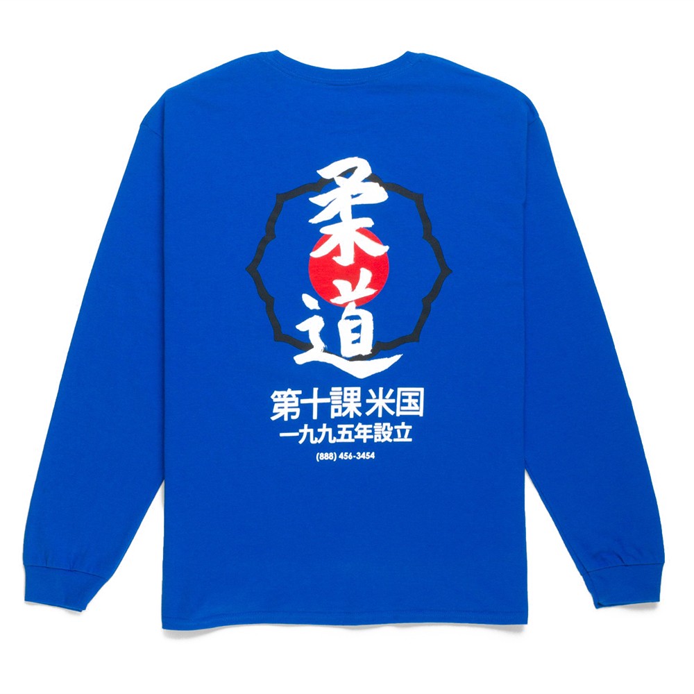 10 Deep Men Dojo Long Sleeve Tee (blue)