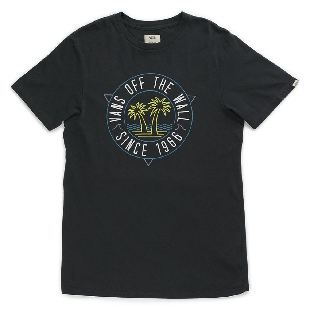 Vans Men Retro Dual Palm Tee (black / overdye)