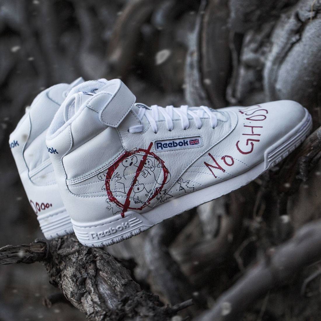 BAIT x Stranger Things x Ghostbusters x Reebok Men Ex-O-Fit Clean Hi US Men Size 4.5