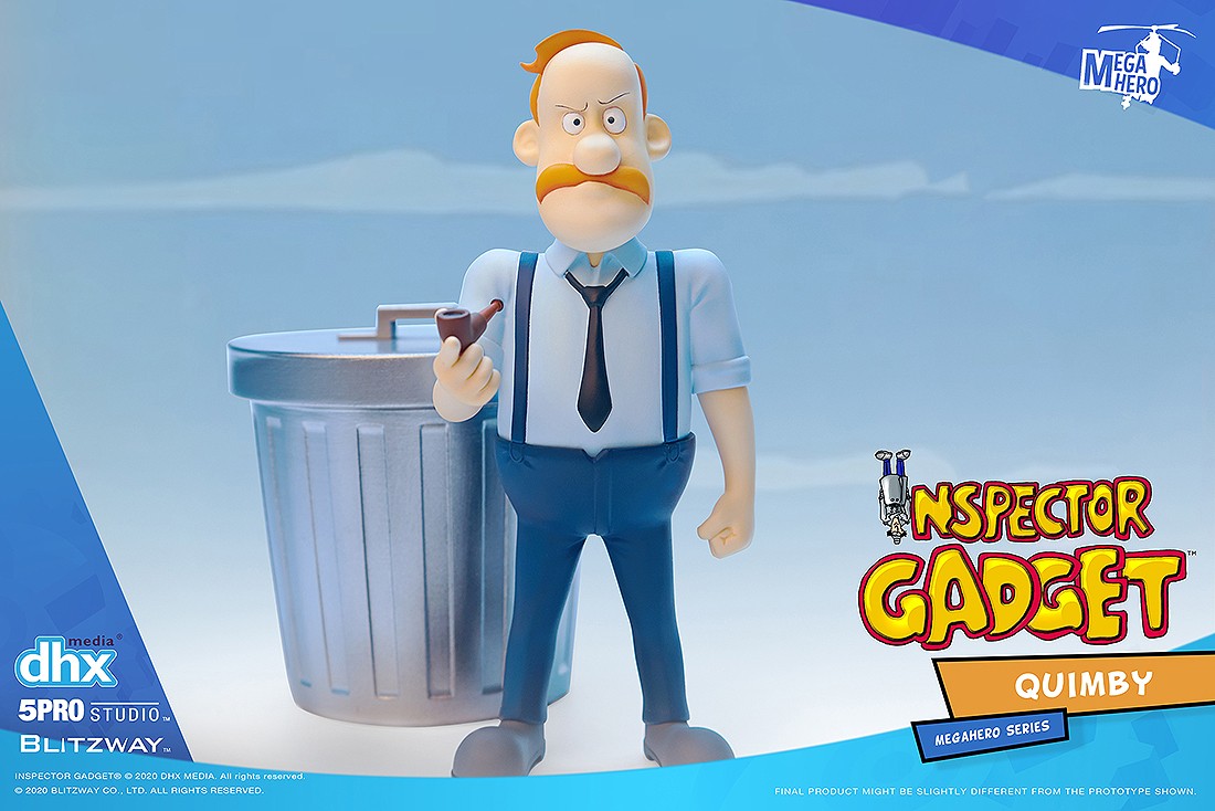 Blitzway 5Pro Studio Mega Hero Inspector Gadget - Quimby Figure (blue)