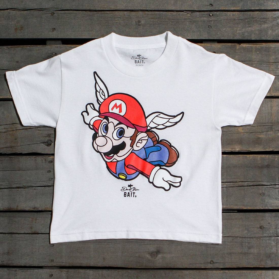 BAIT x David Flores Mario Youth Tee (white)