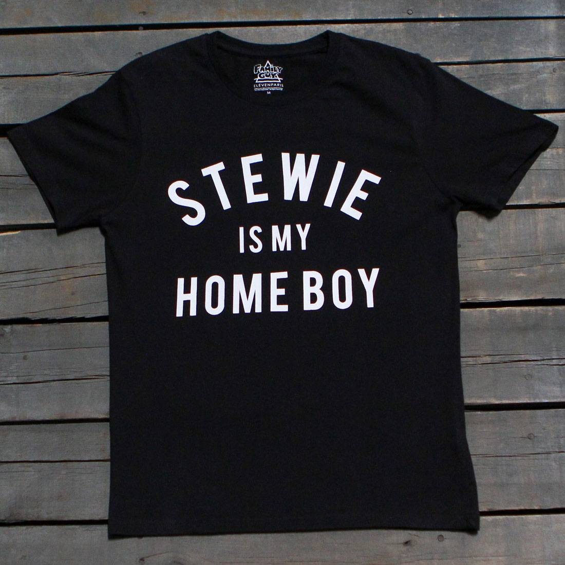 Eleven Paris x Family Guy Men Stewie Is My Homeboy Tee (black)
