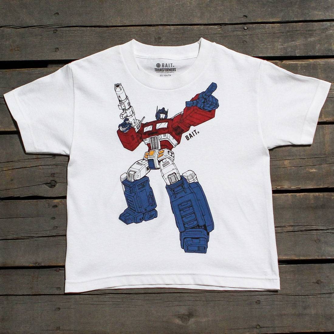 BAIT x Transformers Optimus Art Youth Tee (white)