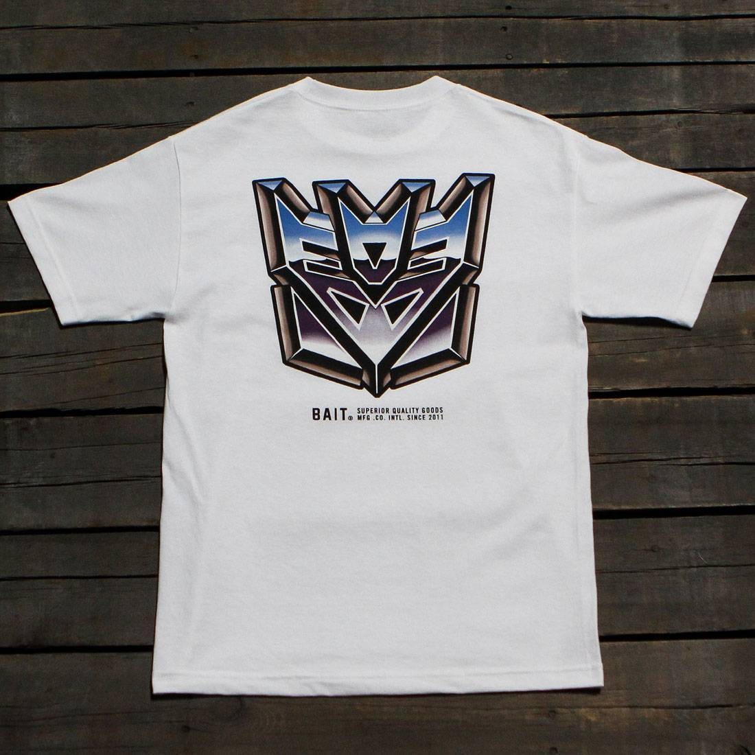 BAIT x Transformers Men Retro Decepticons Tee (white)