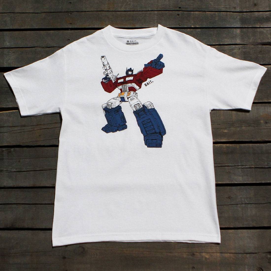 BAIT x Transformers Men Optimus Art Tee (white)