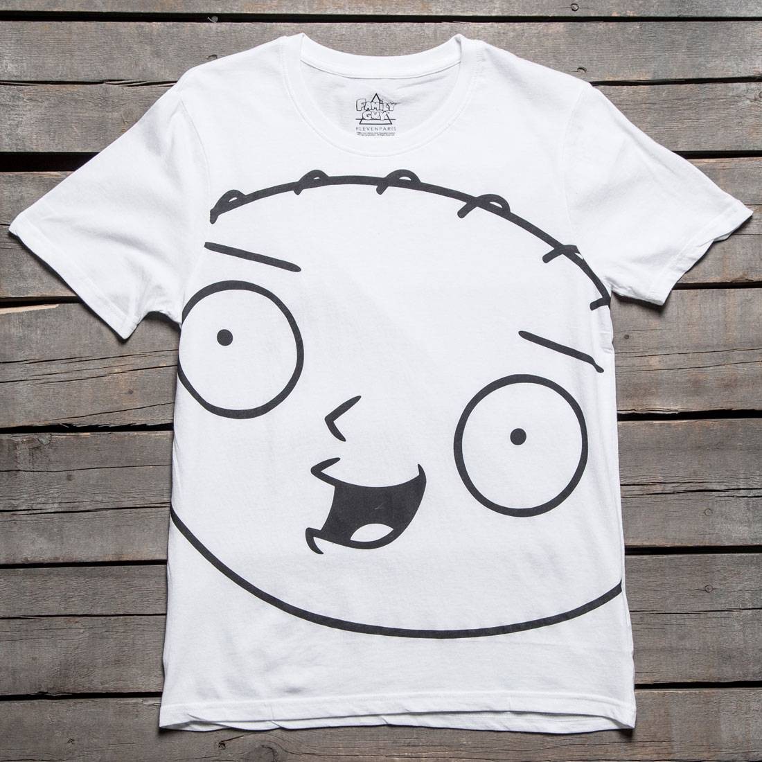 Eleven Paris x Family Guy Men Stewie Griffin Portrait Tee (white)