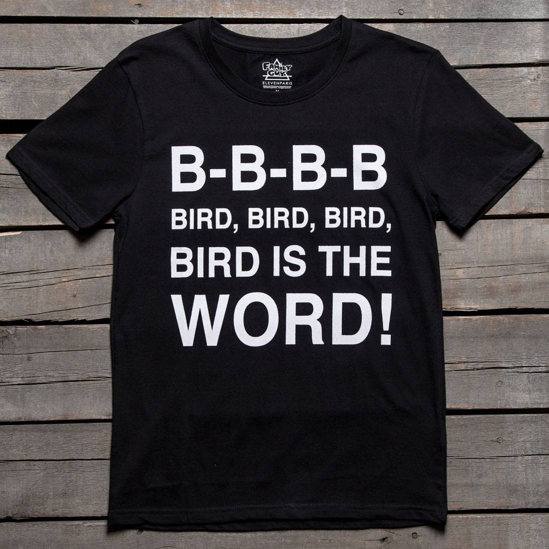 Eleven Paris x Family Guy Men Bird Is The Word Tee (black)
